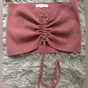 L.A hearts bandeau crop top